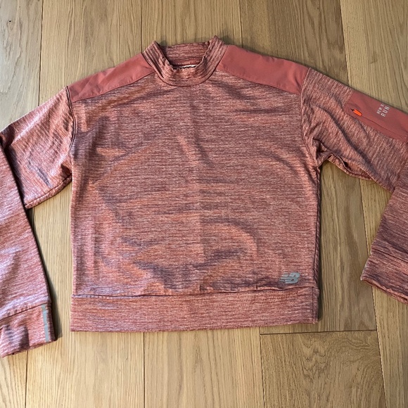 New Balance Running Series long sleeve pink top - Picture 1 of 3